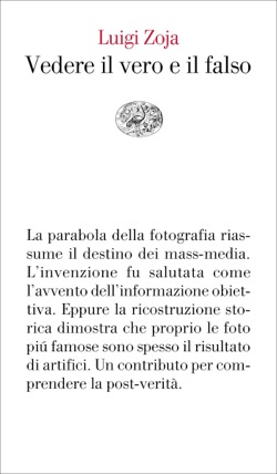 Copertina del libro Vedere il vero e il falso di Luigi Zoja