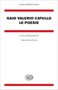 Copertina del libro Le poesie di Gaio Valerio Catullo