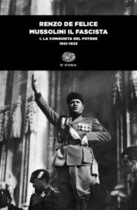 Copertina del libro Mussolini il fascista. I di Renzo De Felice