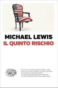 Copertina del libro Il quinto rischio di Michael Lewis