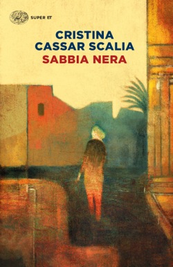 Copertina del libro Sabbia nera di Cristina Cassar Scalia