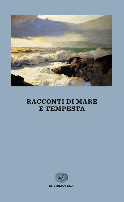 Copertina del libro Racconti di mare e tempesta di VV.