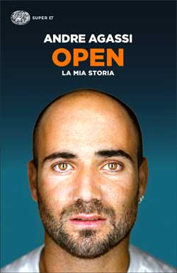 Copertina del libro Open (versione italiana) di Andre Agassi
