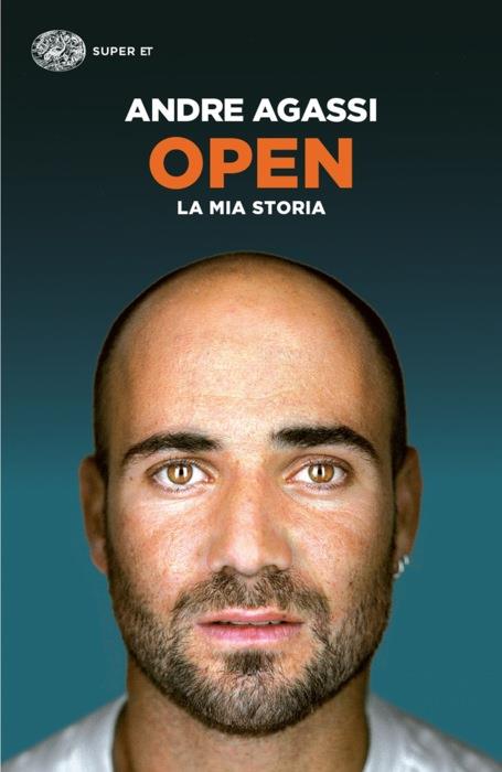 Copertina del libro Open (versione italiana) di Andre Agassi