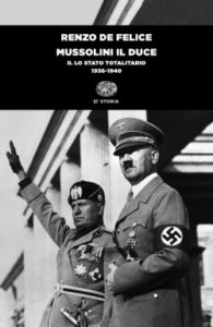 Copertina del libro Mussolini il duce. II di Renzo De Felice