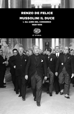 Copertina del libro Mussolini il duce. I di Renzo De Felice