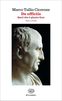 Copertina del libro De officiis di Marco Tullio Cicerone