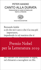 Premio Nobel per la Letteratura 2019 a Peter Handke