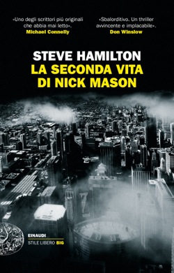 Copertina del libro La seconda vita di Nick Mason di Steve Hamilton