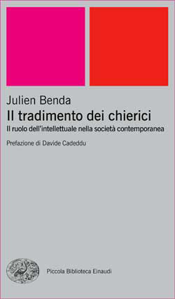 Copertina del libro Il tradimento dei chierici di Julien Benda