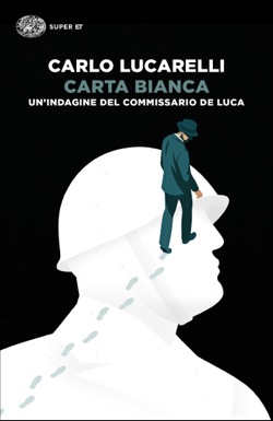 Copertina del libro Carta bianca di Carlo Lucarelli