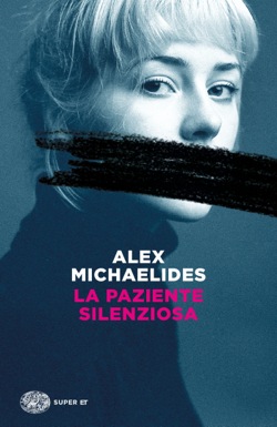 Copertina del libro La paziente silenziosa di Alex Michaelides