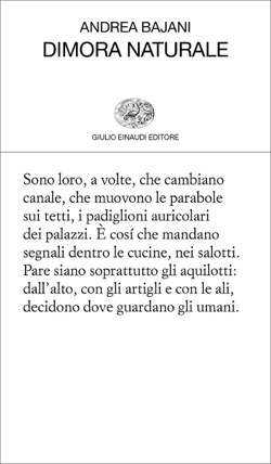 Copertina del libro Dimora naturale di Andrea Bajani