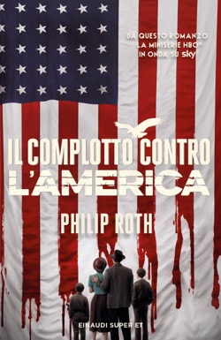 Copertina del libro Il complotto contro l’America di Philip Roth