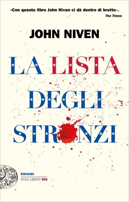 Copertina del libro La lista degli stronzi di John Niven