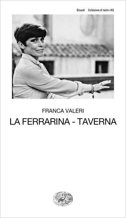 Copertina del libro La Ferrarina – Taverna di Franca Valeri