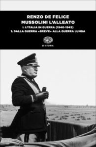 Copertina del libro Mussolini l’alleato. I.  Tomo primo di Renzo De Felice