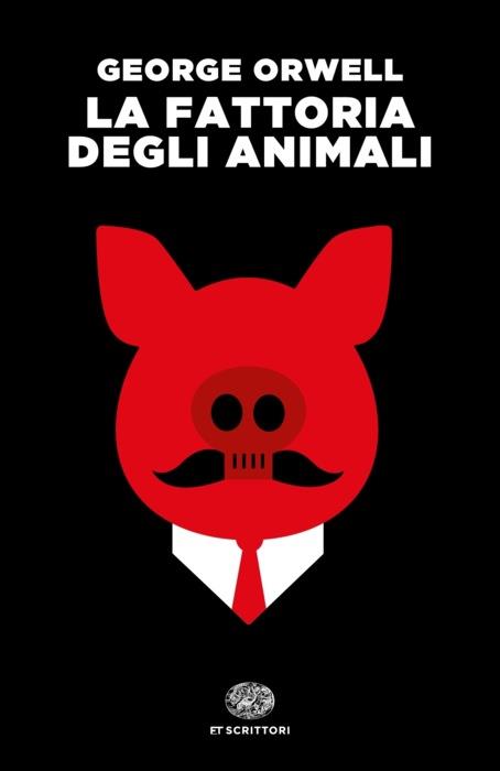 Copertina del libro La fattoria degli animali di George Orwell