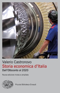 Copertina del libro Storia economica d’Italia di Valerio Castronovo