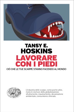 Copertina del libro Lavorare con i piedi di Tansy Hoskins