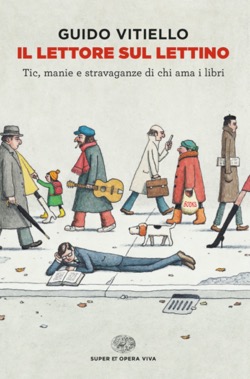 Copertina del libro Il lettore sul lettino di Guido Vitiello