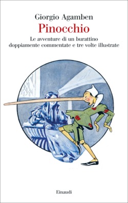 Copertina del libro Pinocchio di Giorgio Agamben