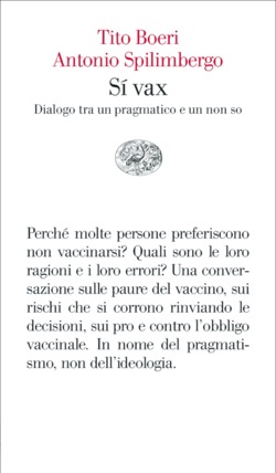 Copertina del libro Sí vax di Tito Boeri, Antonio Spilimbergo