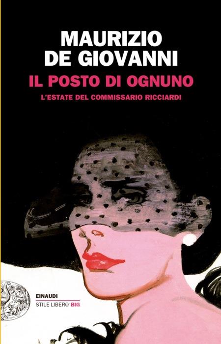 Copertina del libro Il posto di ognuno di Maurizio de Giovanni