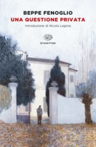 Copertina del libro Una questione privata di Beppe Fenoglio