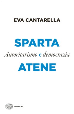 Copertina del libro Sparta e Atene di Eva Cantarella