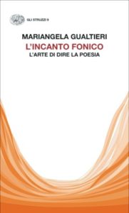 Copertina del libro L’incanto fonico di Mariangela Gualtieri