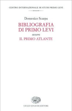 Copertina del libro Bibliografia di Primo Levi di Domenico Scarpa