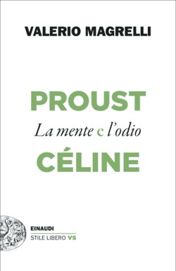 Copertina del libro Proust e Céline di Valerio Magrelli