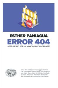 Copertina del libro Error 404 di Esther Paniagua