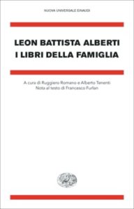 Copertina del libro I libri della famiglia di Leon Battista Alberti