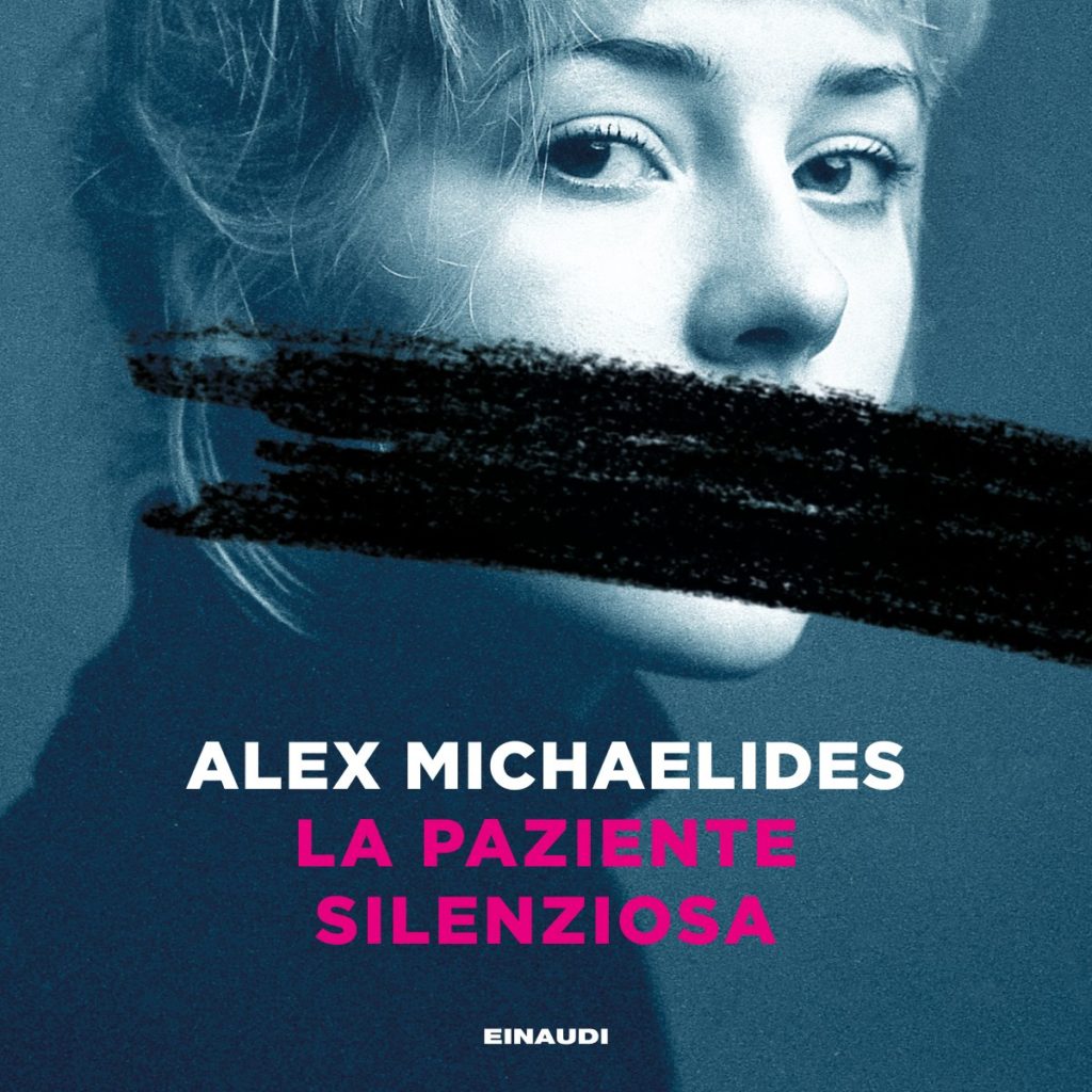 Copertina del libro La paziente silenziosa di Alex Michaelides