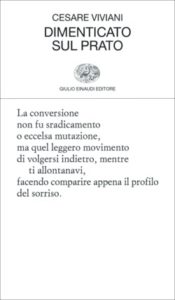 Copertina del libro Dimenticato sul prato di Cesare Viviani