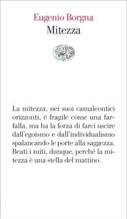 Copertina del libro Mitezza di Eugenio Borgna
