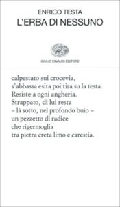 Copertina del libro L’erba di nessuno di Enrico Testa