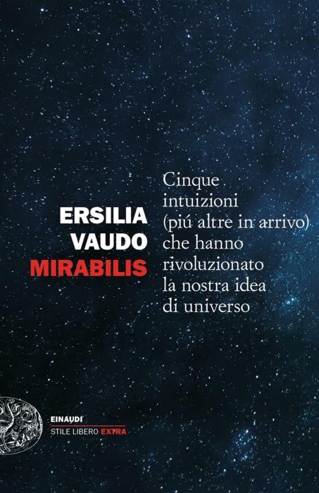 Copertina del libro Mirabilis di Ersilia Vaudo