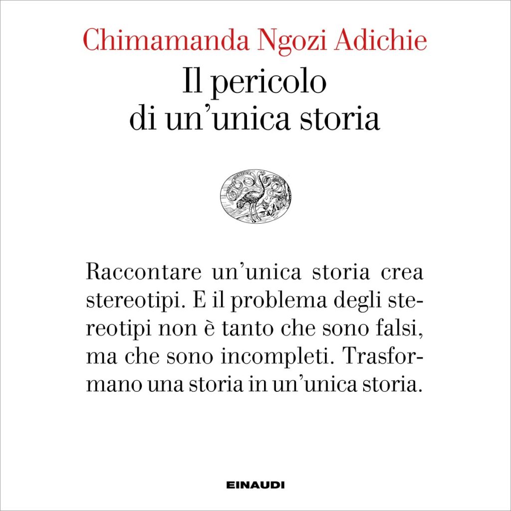 Copertina del libro Il pericolo di un’unica storia di Chimamanda Ngozi Adichie