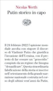 Copertina del libro Putin storico in capo di Nicolas Werth