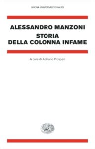 Copertina del libro Storia della colonna infame di Alessandro Manzoni