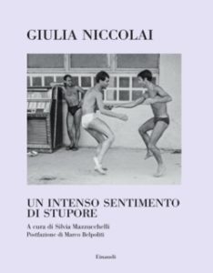 Copertina del libro Un intenso sentimento di stupore di Giulia Niccolai