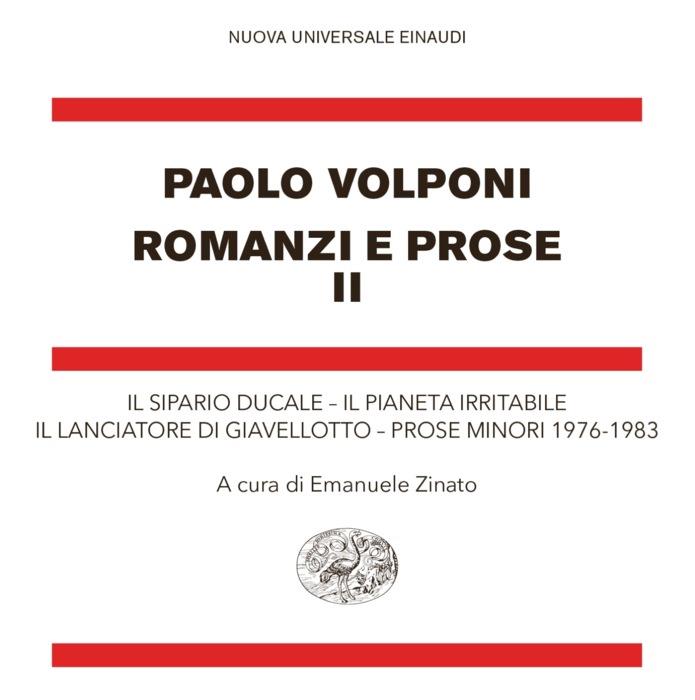 Copertina del libro Romanzi e prose II di Paolo Volponi