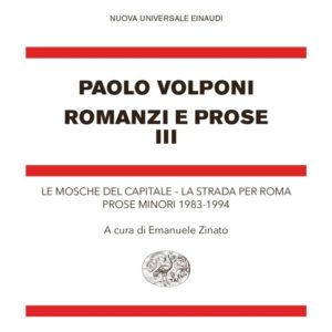 Copertina del libro Romanzi e prose III di Paolo Volponi