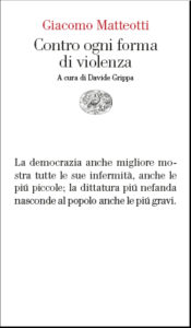 Copertina del libro Contro ogni forma di violenza di Giacomo Matteotti