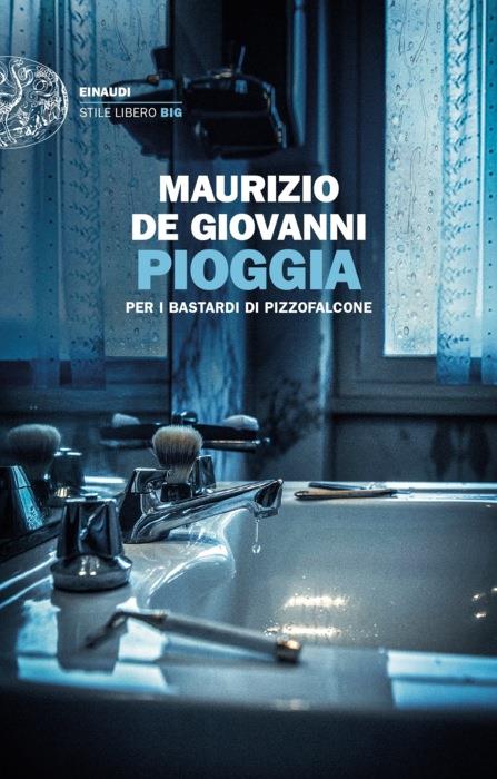 Copertina del libro Pioggia di Maurizio de Giovanni