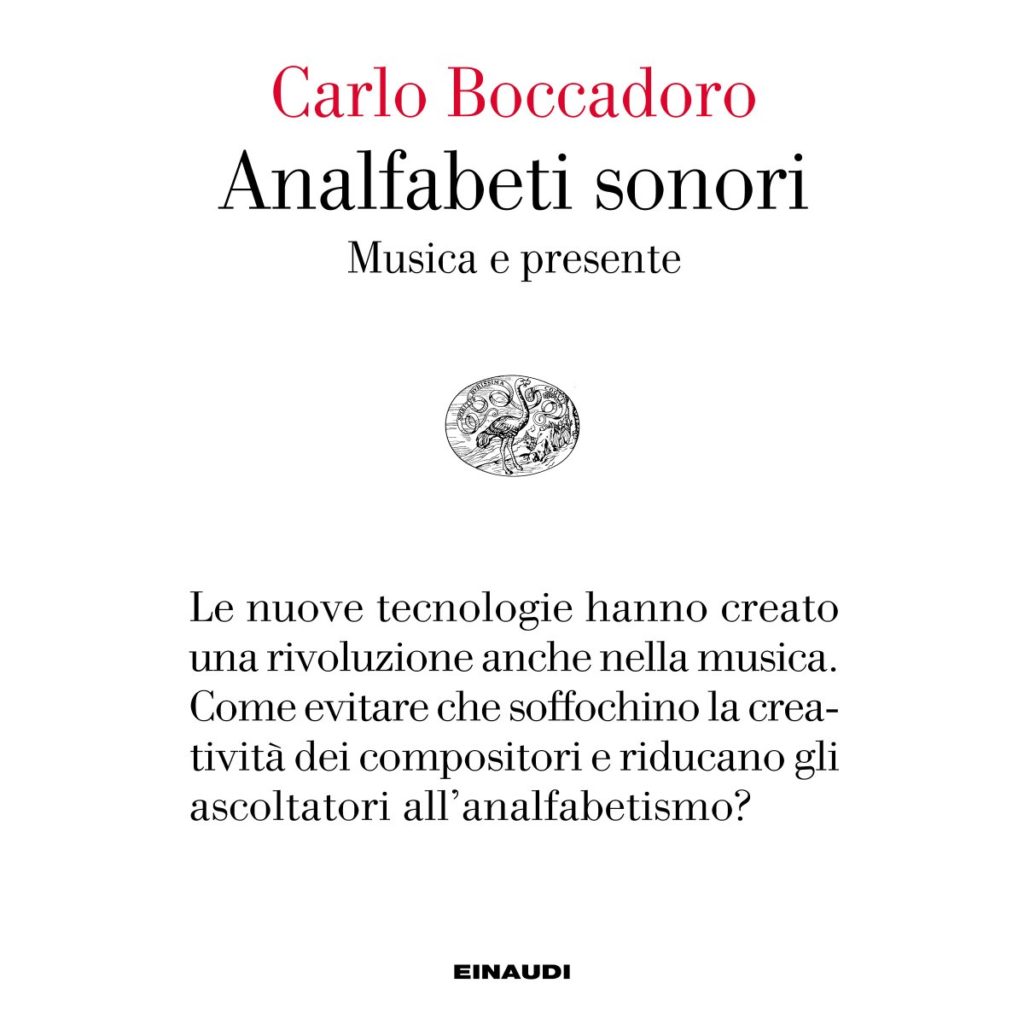 Copertina del libro Analfabeti sonori di Carlo Boccadoro