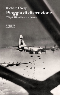 Copertina del libro Pioggia di distruzione di Richard Overy